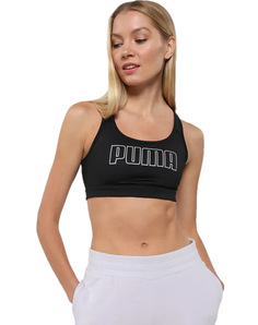 Топ женский PUMA Active Ess Bra Poly W черный XS