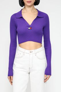 Топ женский Tommy Jeans DW0DW14950 фиолетовый L