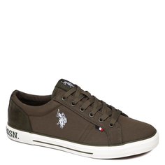 Кеды мужские U.S. POLO Assn. 101501095 хаки 42 EU