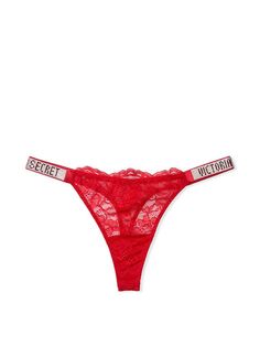 Трусы женские Victorias Secret 11206254 красные S