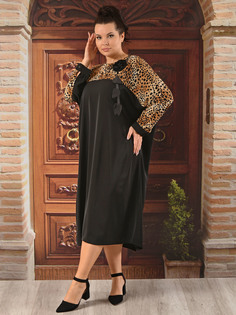 Платье женское DARKWIN 9605 черное 64-66 RU