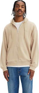 Толстовка мужская Levis Men Seasonal Sweats Zip-Up Hoodie бежевая S Levis®