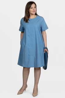 Платье женское SVESTA R1071GrBle голубое 56 RU