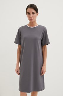 Платье женское Finn Flare FBE110218R серое M