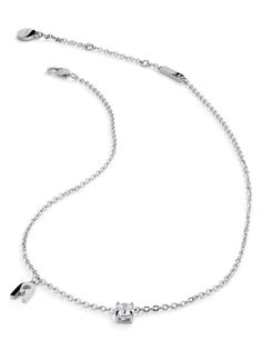 Ожерелье женское Furla FJ1001NTU серебристое;серое