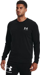 Свитшот мужской Under Armour Ua Rival Terry Lc Crew черный 3XL