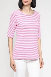 Футболка женская Gerry Weber 170230-35032 белая; розовая 40 EU