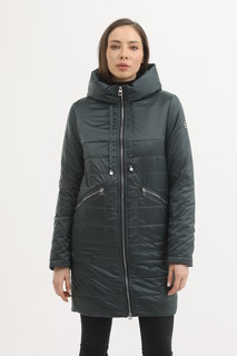 Пальто женское Avi A-14012 зеленое 38 EU