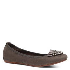 Балетки женские J.j.delacroix MINNIE MEZZA LUNA серые 38 EU