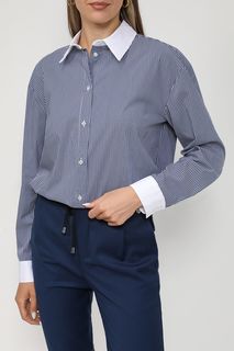 Рубашка женская Rinascimento CFC0115485003 синяя S