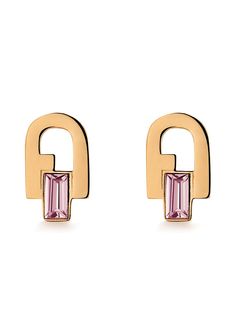 Серьги женские Furla FJ2008ETU розовые;золотые