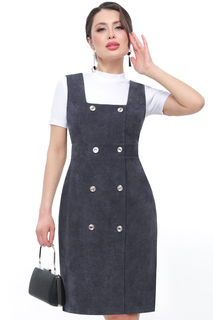 Сарафан женский DSTrend 477 серый 48 RU