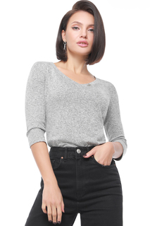 Пуловер женский DSTrend Аурика серый 50 RU