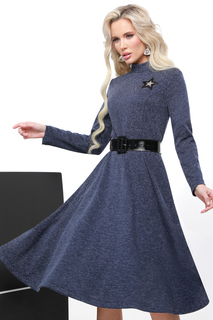 Платье женское DSTrend 380 синее 46 RU