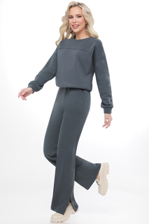 Костюм женский DSTrend Выступить дуэтом серый 44 RU