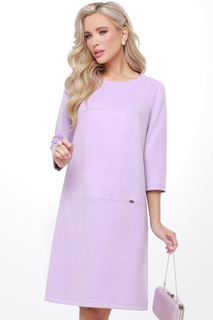 Платье женское DSTrend Модные веяния фиолетовое 54 RU