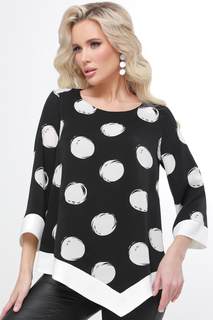 Блуза женская DSTrend 274 черная 44 RU