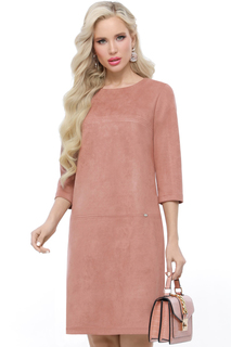 Платье женское DSTrend Модные веяния бежевое 50 RU