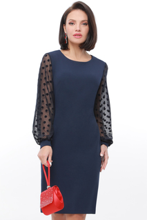 Платье женское DSTrend Воплощение совершенства синее 50 RU