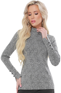 Водолазка женская DSTrend Салли серая 52 RU