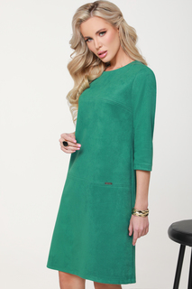 Платье женское DSTrend Модные веяния зеленое 48 RU