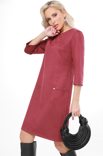 Платье женское DSTrend Модные веяния красное 50 RU