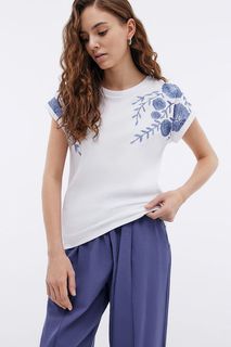 Футболка женская Baon B2324023 белая XS