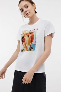 Футболка женская Baon B2324096 белая XS