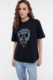 Футболка женская Baon B2324037 черная 2XL