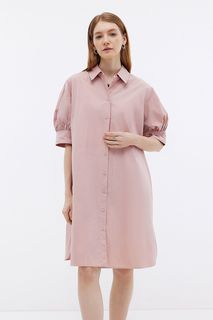 Платье женское Baon B4524109 розовое 2XL
