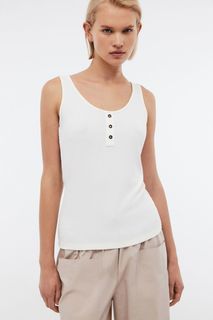 Майка женская Baon B2624043 белая XL