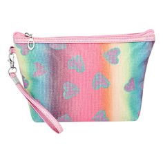 Косметичка женская Lady Pink разноцветная, 13х22х6,5 см