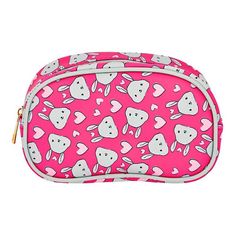 Косметичка женская Miss Pinky розовая, 12х21х7,7 см