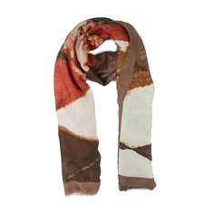 Палантин женский JANES STORY JS-066-09 коричневый