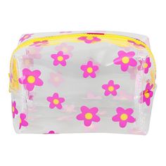 Косметичка женская Lady Pink прозрачная, 11,4х19,6х12 см