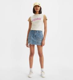 Юбка женская Levis A6316 синяя 26 Levis®