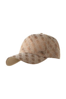 Бейсболка женская Guess AW8860 POL01, коричневый, One Size