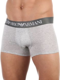 Трусы мужские Emporio Armani 111389_CC729 серые XL