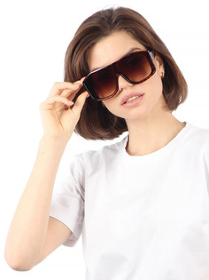 Солнцезащитные очки женские Pretty Mania DD092 коричневые