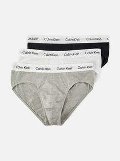 Комплект трусов мужских Calvin Klein Underwear 0000U2661G белых, серых, черных S