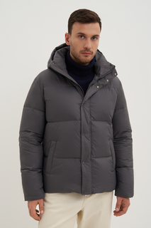 Пуховик мужской Finn Flare FWD21028 серый XL