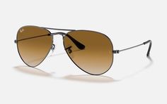 Солнцезащитные очки унисекс Ray-Ban RB3025-004 коричневые