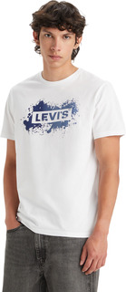 Футболка мужская Levis Men Relaxed Baby Tab Short Sleeve Tee белая S Levis®