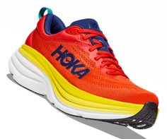 Кроссовки мужские Hoka Bondi 8 оранжевые 7.5 US