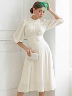Платье женское MARICHUELL MPl00163V(silvestra) белое 48 RU