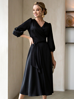 Платье женское MARICHUELL MPl00154V(avgusta) черное 46 RU