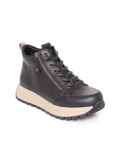 Ботинки женские Rieker 218 черные 10 US