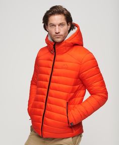 Куртка мужская Superdry M5011821A оранжевая M