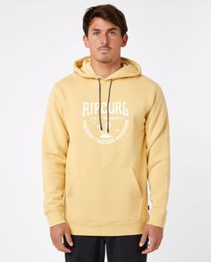 Толстовка мужская Rip Curl 01LMFL желтая L