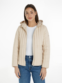 Куртка женская Tommy Hilfiger WW0WW40484 бежевая S